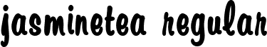 JasmineTea Regular font - jasmt___.ttf